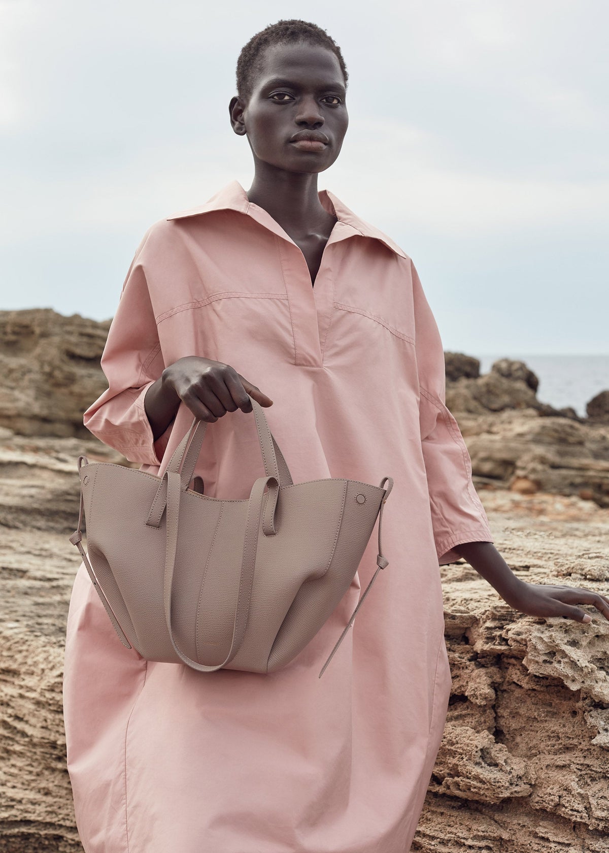 Cyme Mini - Taupe Grainé