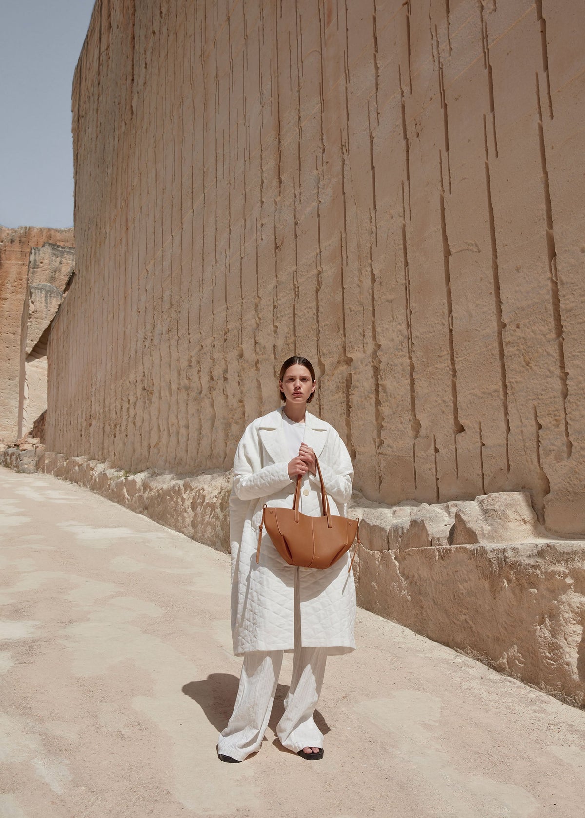 Cyme Mini - Camel Grainé