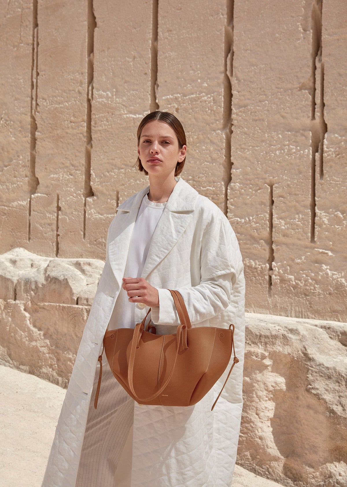 Cyme Mini - Camel Grainé