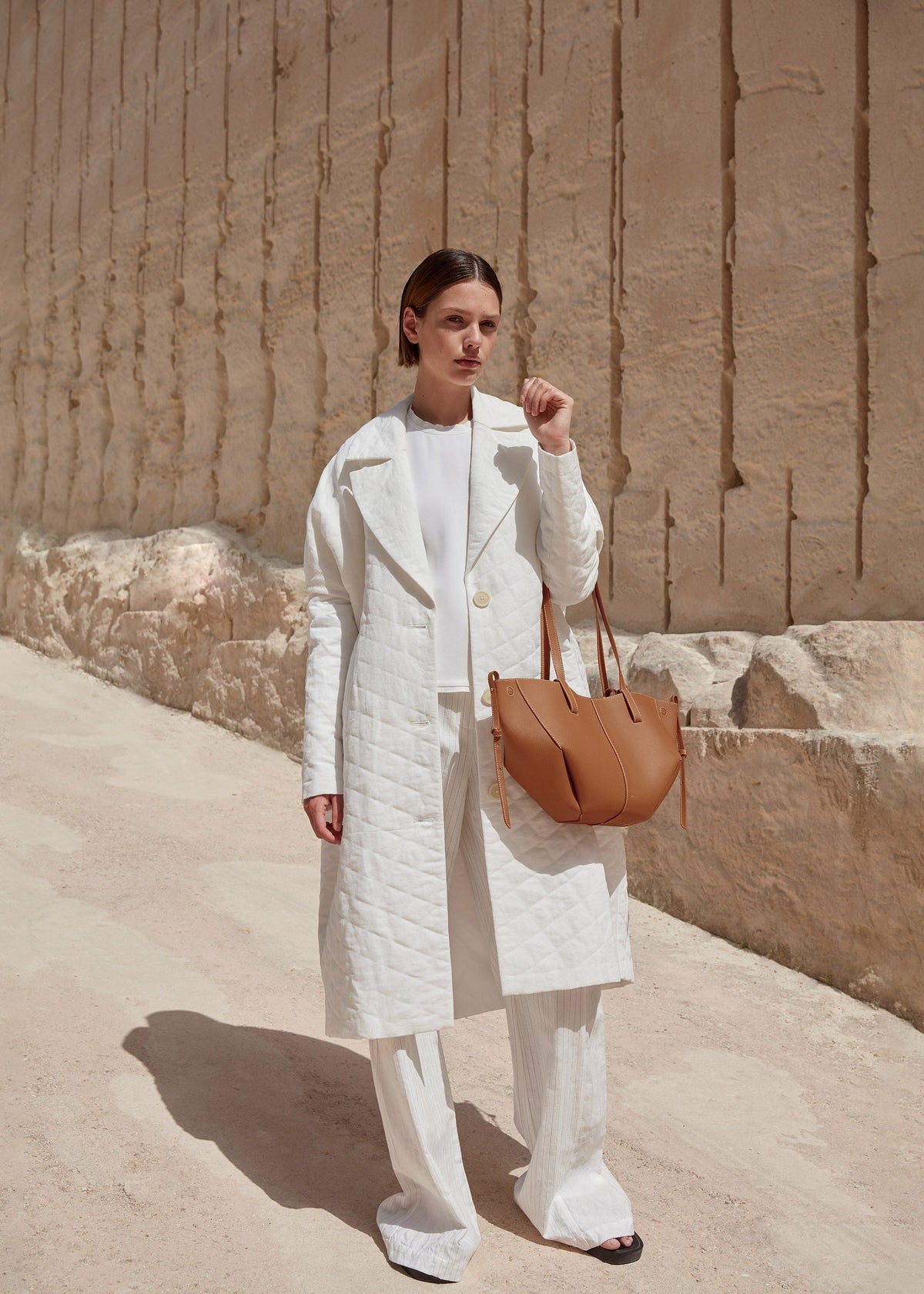 Cyme Mini - Camel Grainé