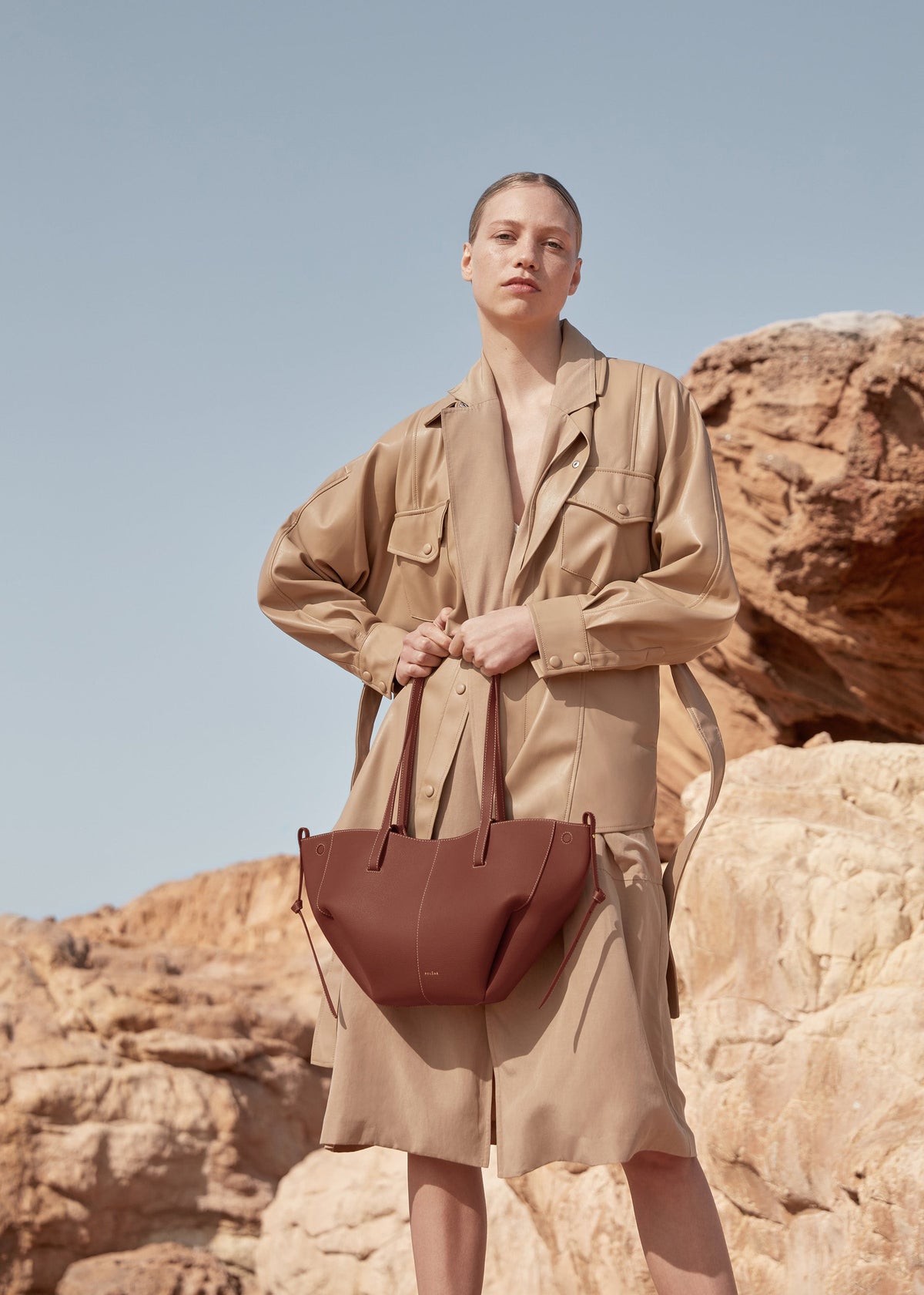 Cyme Mini - Cognac Grainé