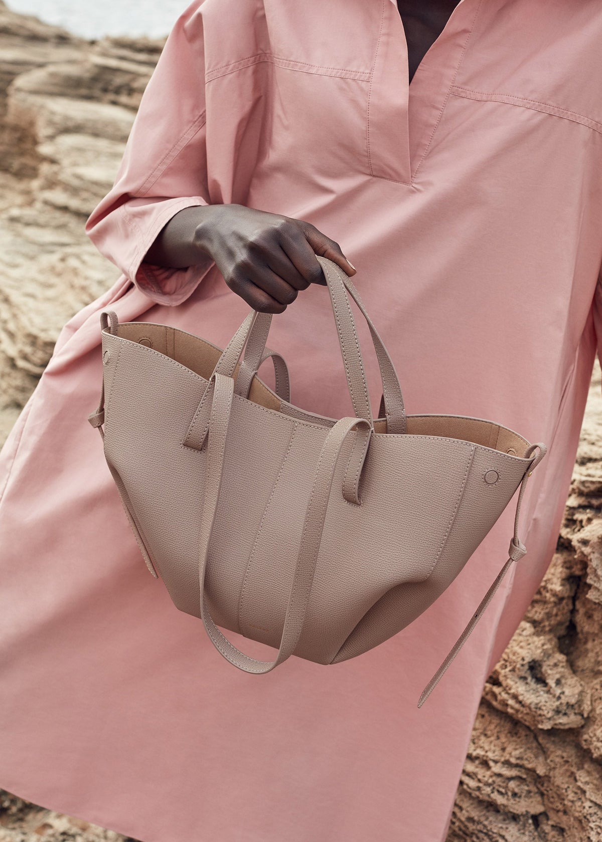 Cyme Mini - Taupe Grainé